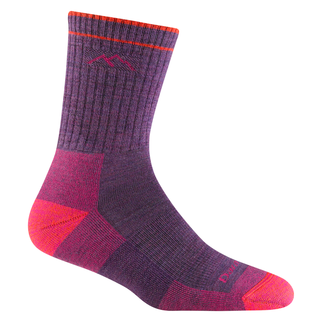 Darn Tough Women's Hiker Micro Crew Midweight Hiking Socks