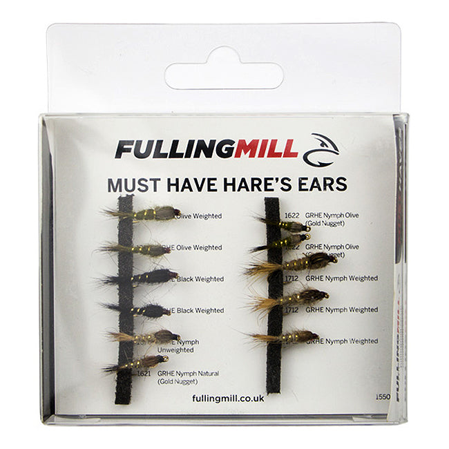 Fulling Mill Must Have Hares Ears 11 Flies