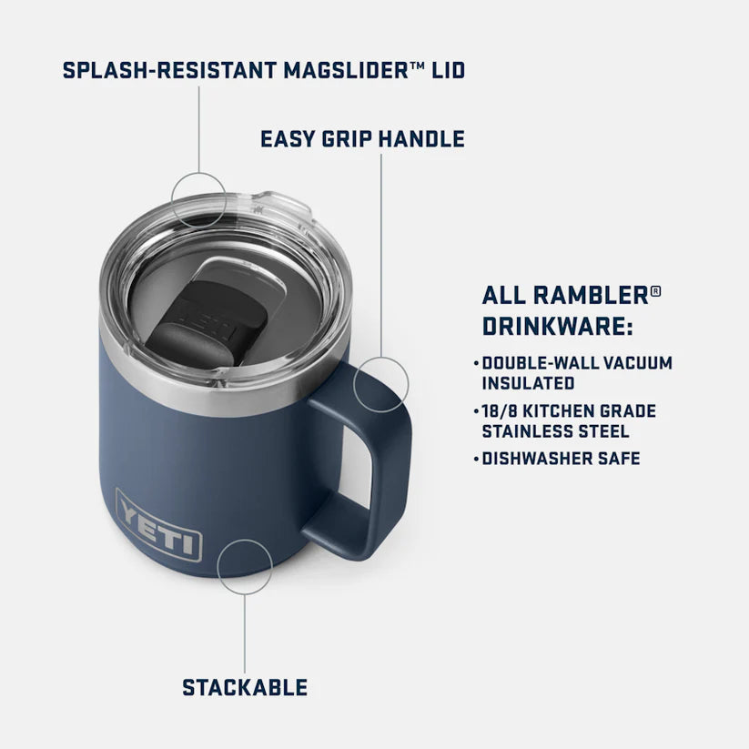 Yeti Rambler 10 Oz Mug.