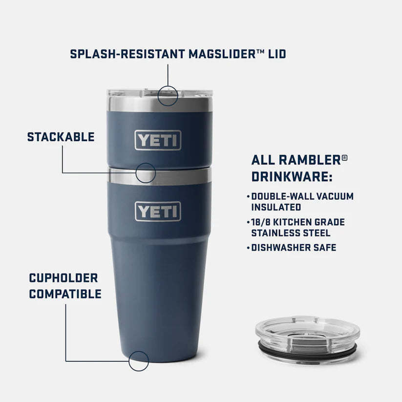 Yeti Single 20 Oz Stackable Cup.