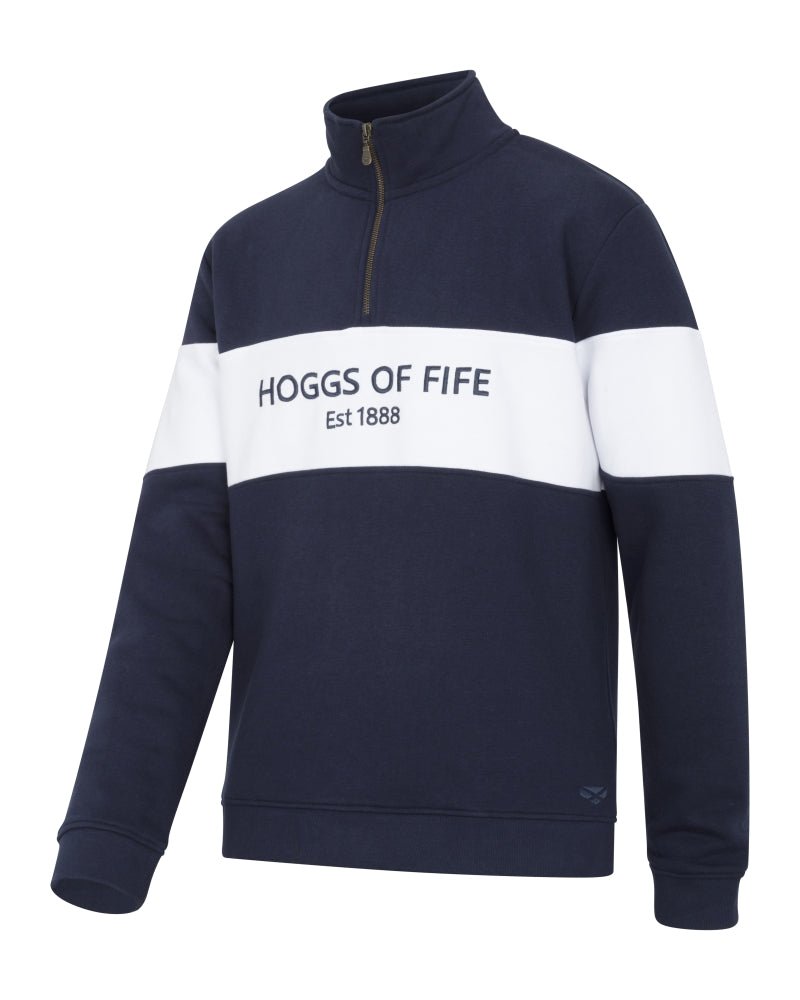 Dumfries 1888 Gents 1/4 Zip Sweatshirt - Hogan Outdoors - Hoggs - Jumper