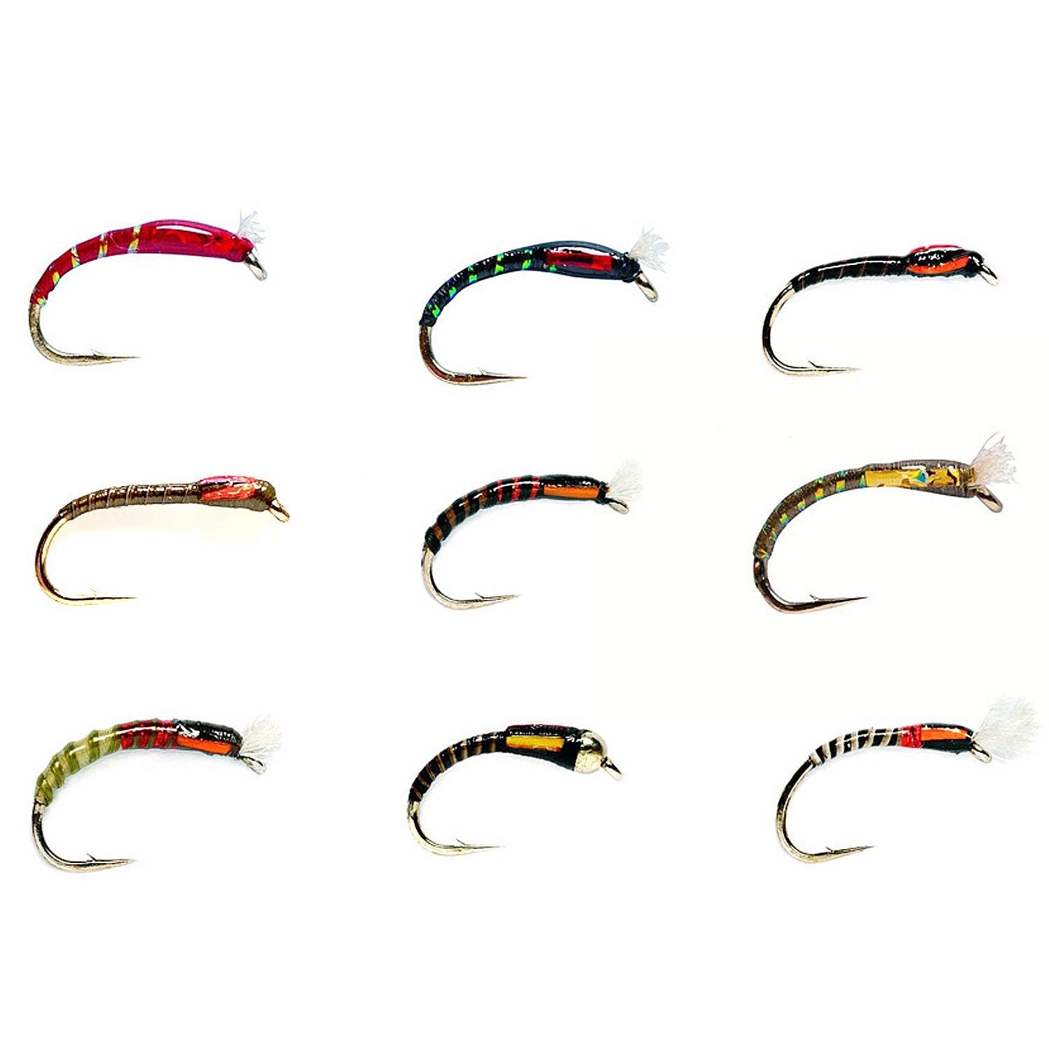 Fulling Mill Must Have Buzzers 11 Flies - Hogan Outdoors - Fulling Mill - Fly Fishing