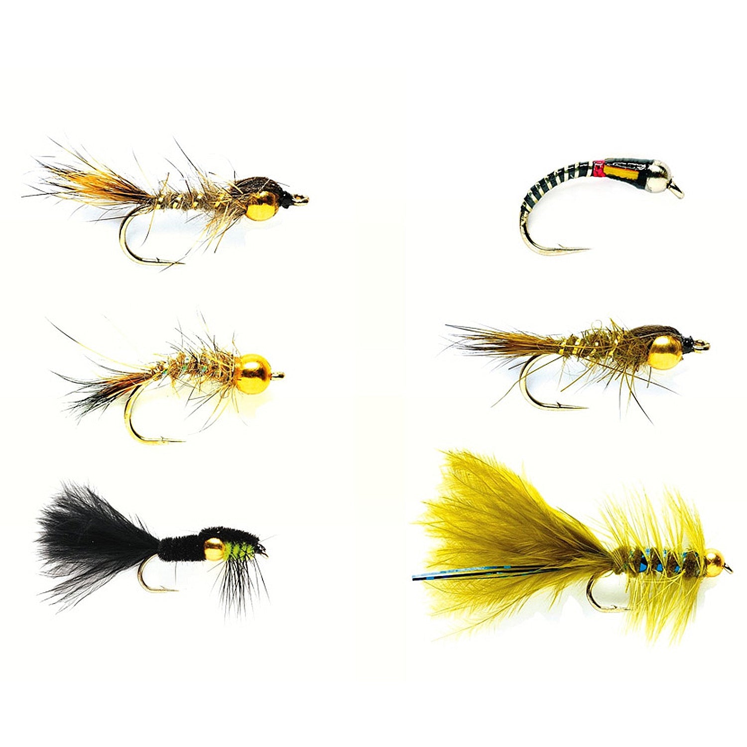 Fulling Mill Must Have Golden Nuggets 9 Flies - Hogan Outdoors - Fulling Mill - Fly Fishing
