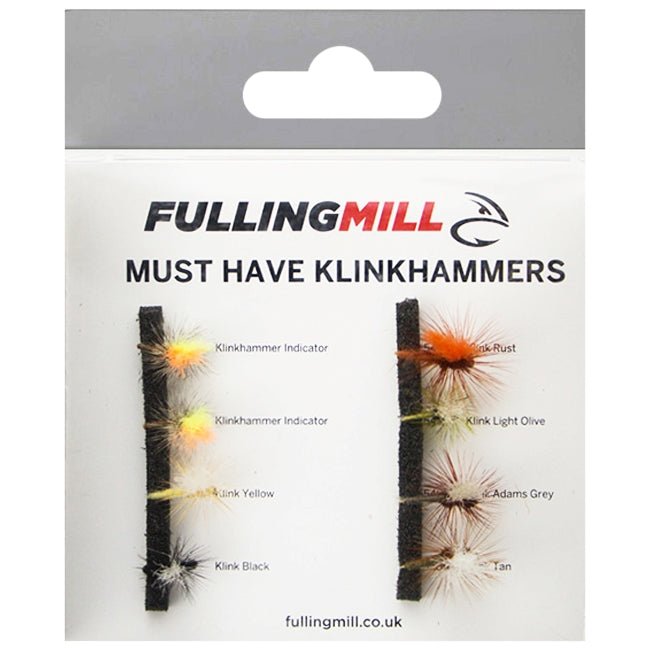 Fulling Mill Must Have Klinkhammers 8 Flies - Hogan Outdoors - Fulling Mill - Fly Fishing