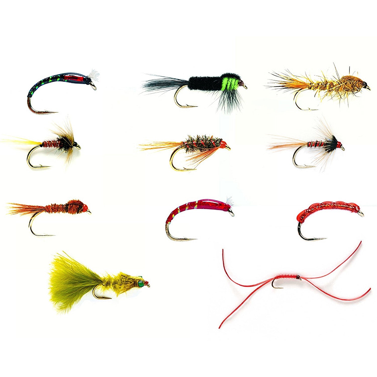 Fulling Mill Must Have Nymphs 11 Flies - Hogan Outdoors - Fulling Mill - Fly Fishing