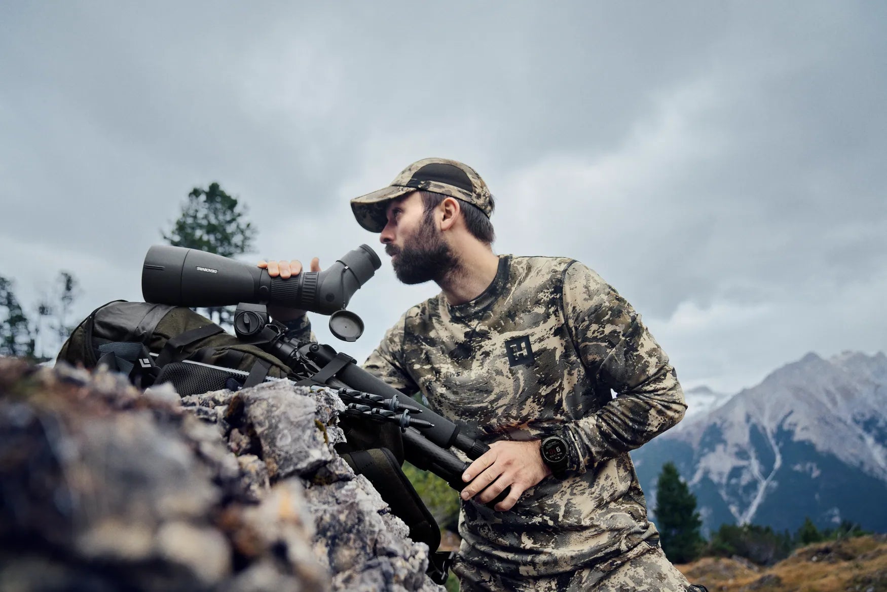 Harkila Mountain Hunter Expedition L/S T Shirt - Hogan Outdoors - Harkila - Base Layer