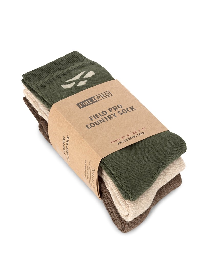 Hoggs Field Pro Country Sock (3ppk) - Hogan Outdoors - Hoggs - Socks