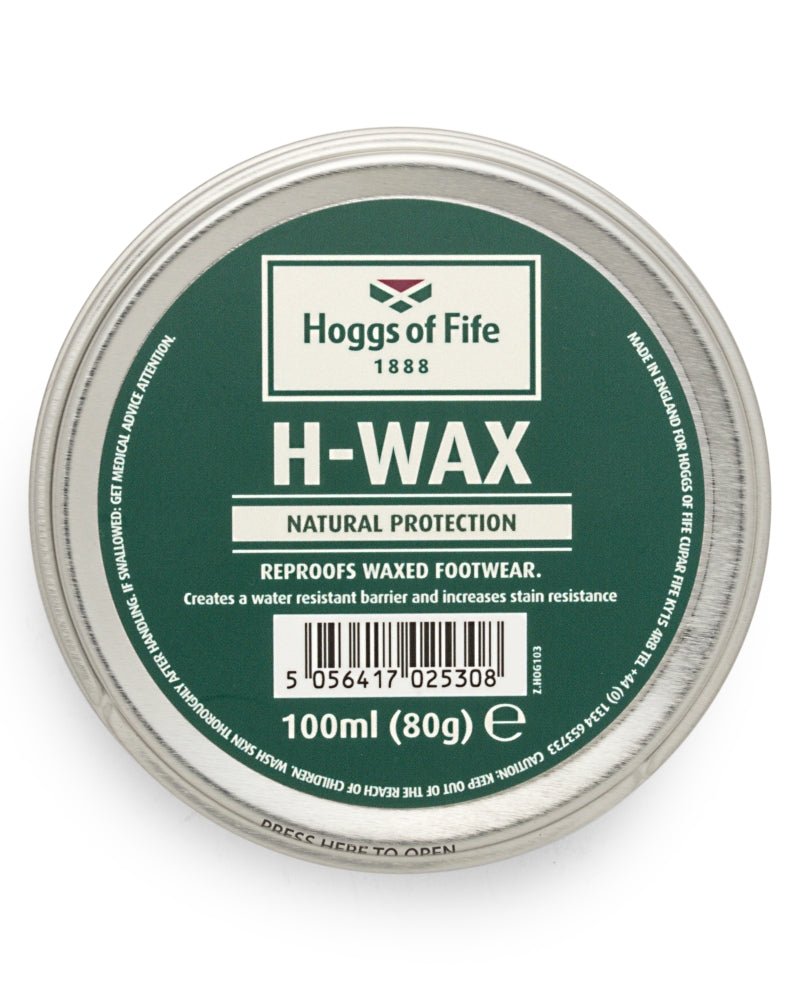 Hoggs H - Wax 100ml Re proof Wax - Hogan Outdoors - Hoggs - Re Proofing Wax