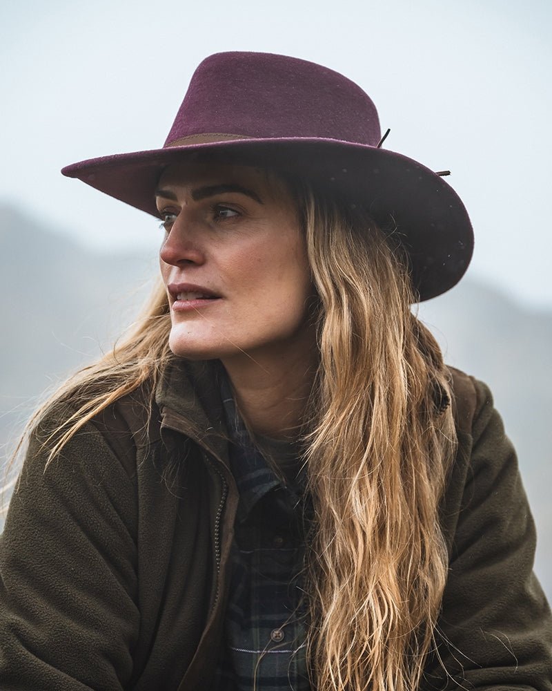 Hoggs Perth Crushable Felt Hat - Hogan Outdoors - Hoggs - Headwear