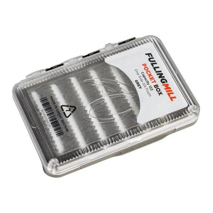 Pocket Box Grey - Hogan Outdoors - Fulling Mill - Fly Box
