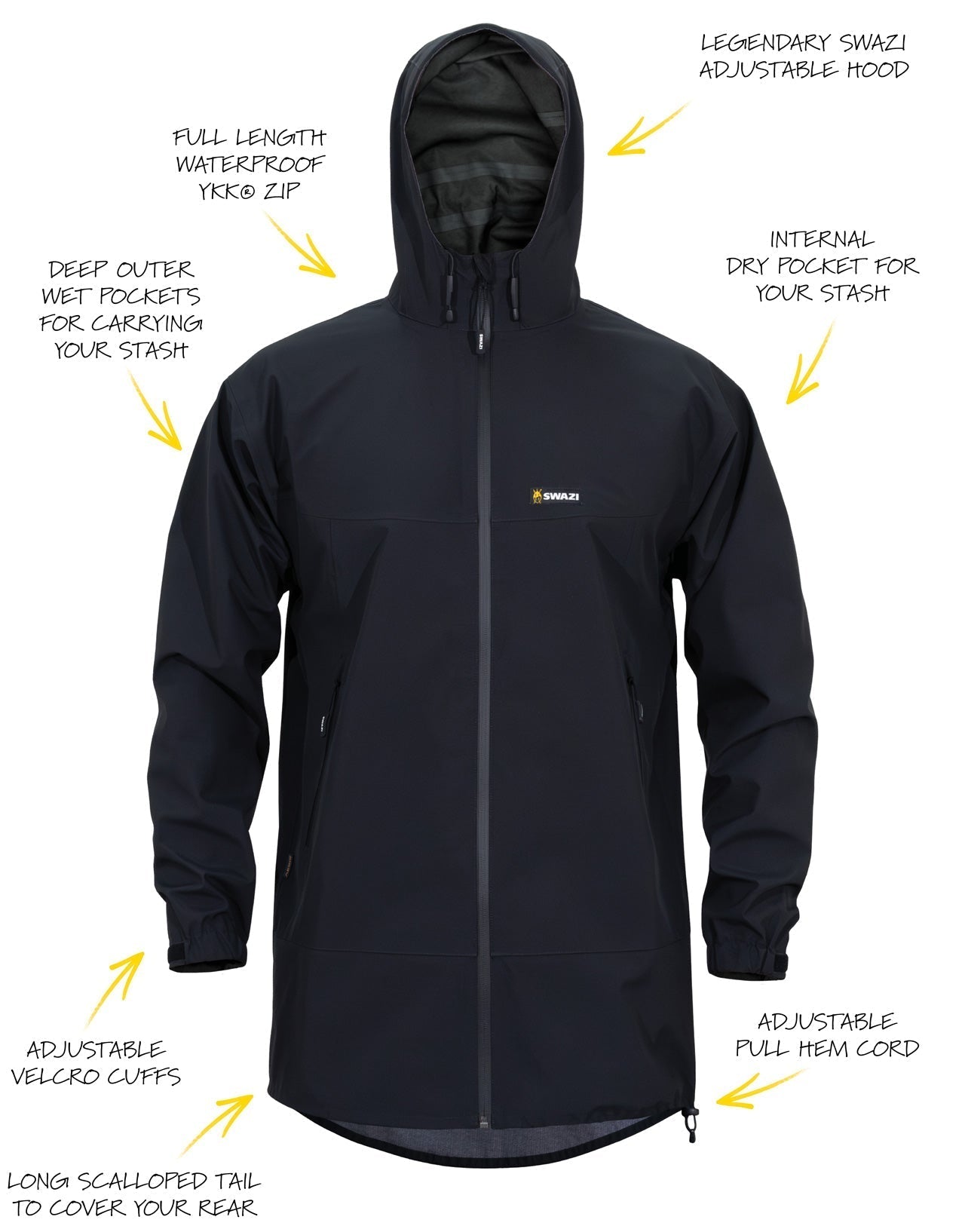 Swazi Sentinel Ultralite Jacket - Hogan Outdoors - Swazi - Rain