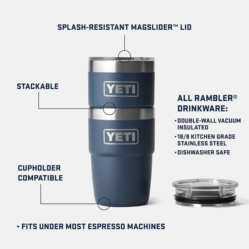 Yeti Rambler 8 Oz Stackable Cup. - Hogan Outdoors - Hogan Outdoors - Cup